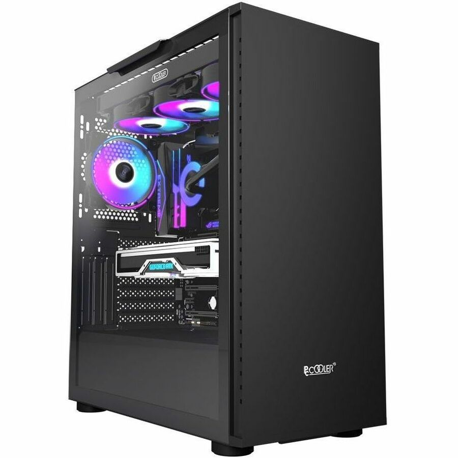 PCCOOLER IE200S E-ATX TEMPERED GLASS MESH CASE
