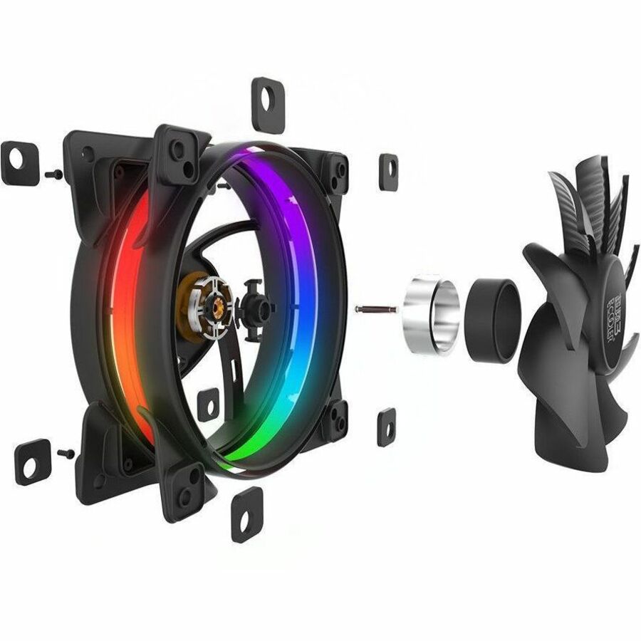 PCCOOLER CORONA 3-IN-1 FRGB KIT 120MM