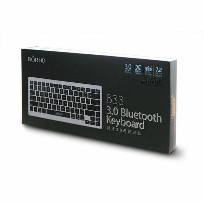 Bornd Silver Wireless Keyboard