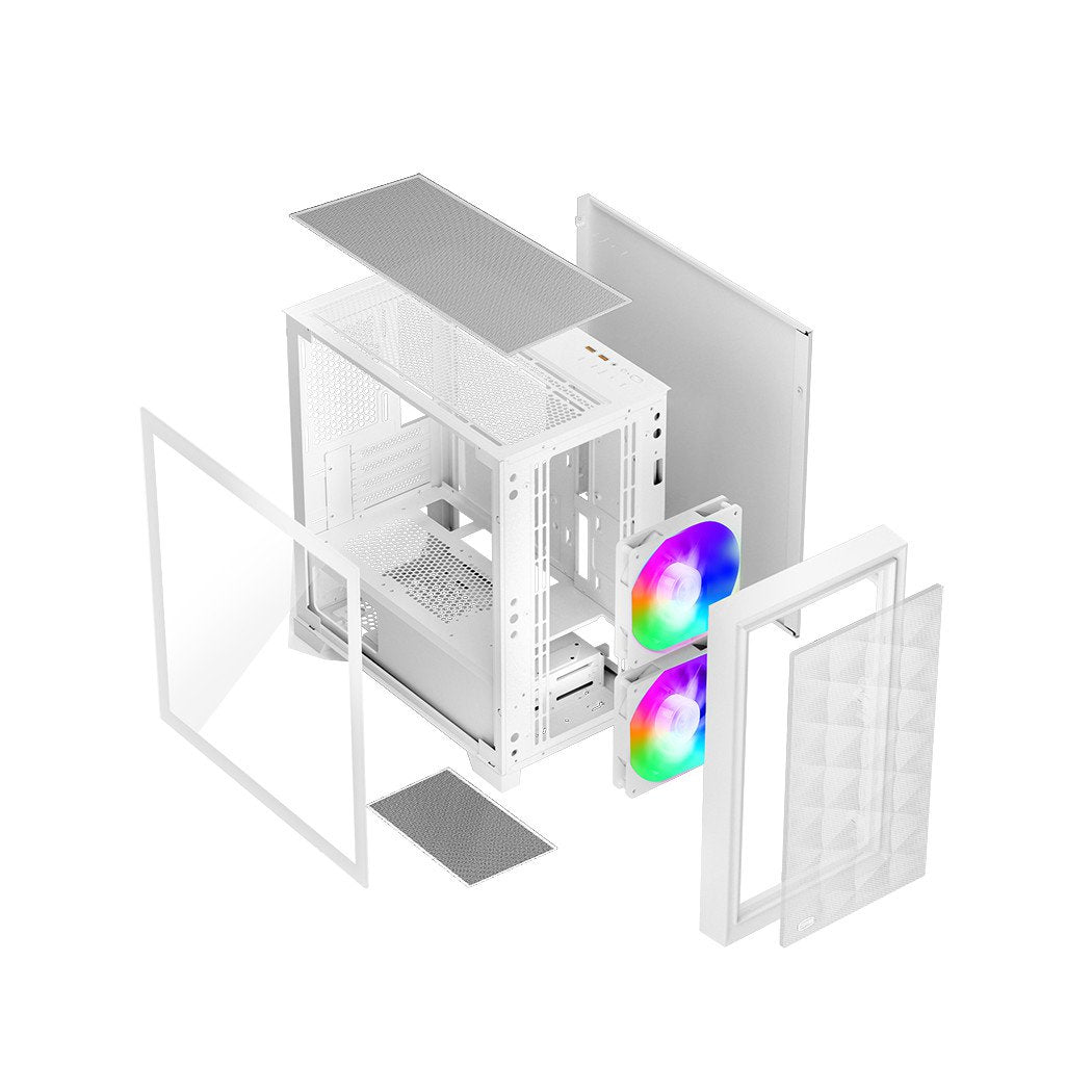 PCCOOLER C3D310 WH M-ATX CASE