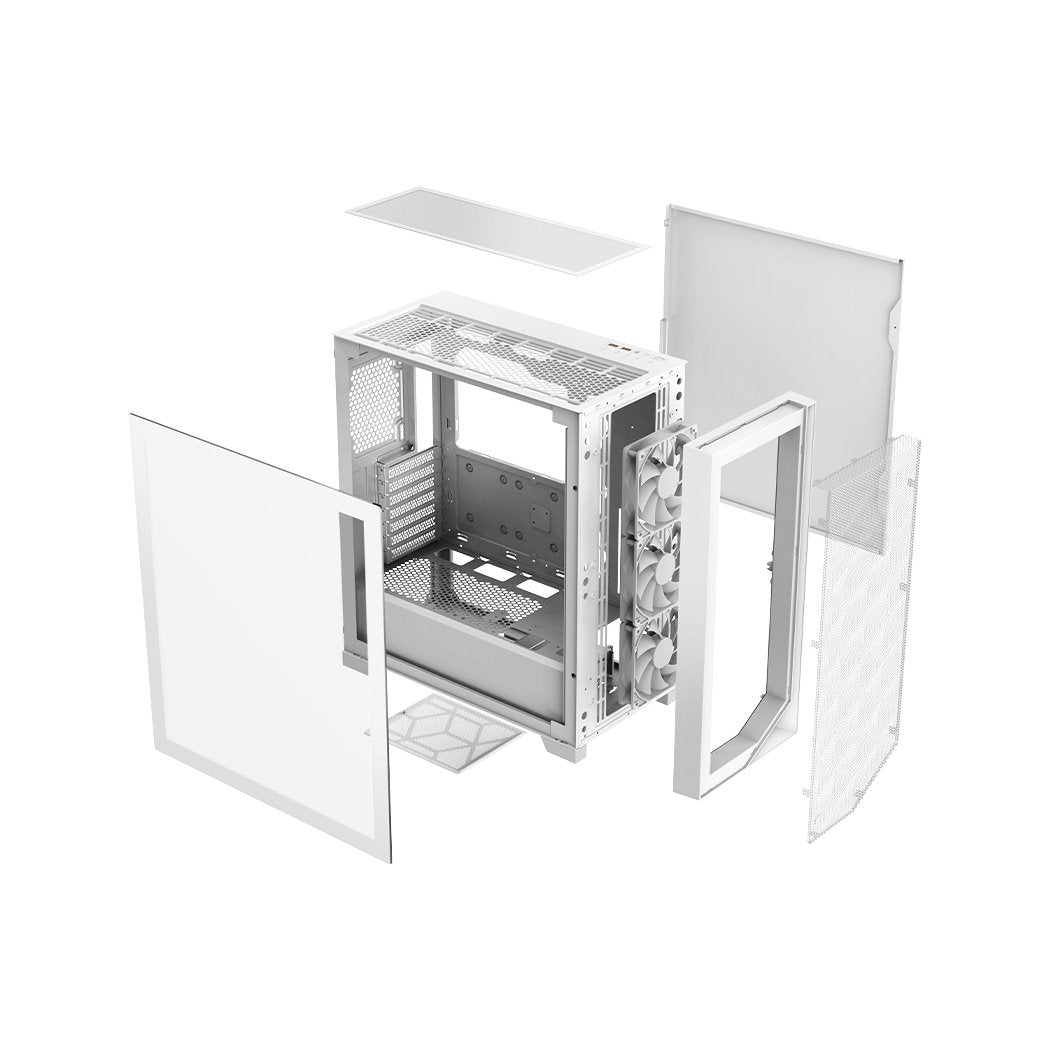 PCCOOLER C3D510 WH ATX ARGB CASE