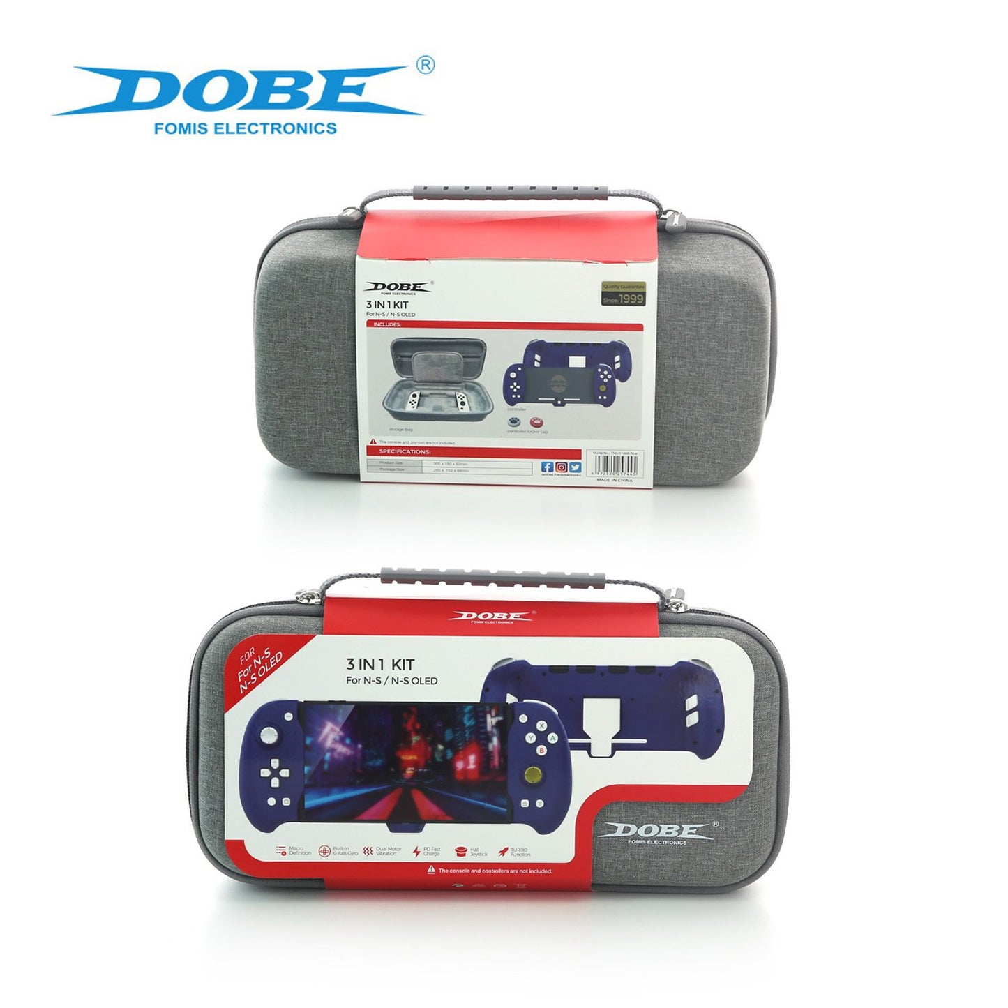 DOBE TNS-1188B SWITCH SUPPORT CONTROLLER WITH KICKSTAND