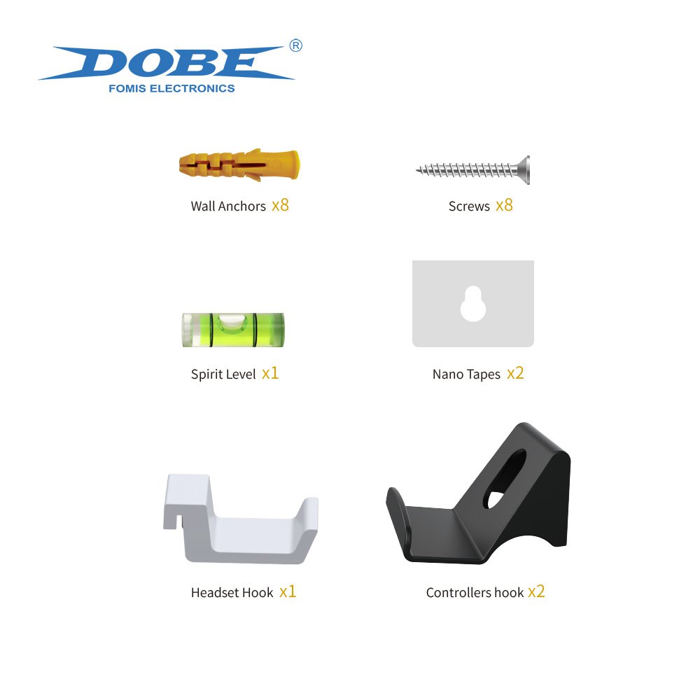 DOBE TP5-3502 PS5/ NEW PS5 SLIM WALL MOUNT