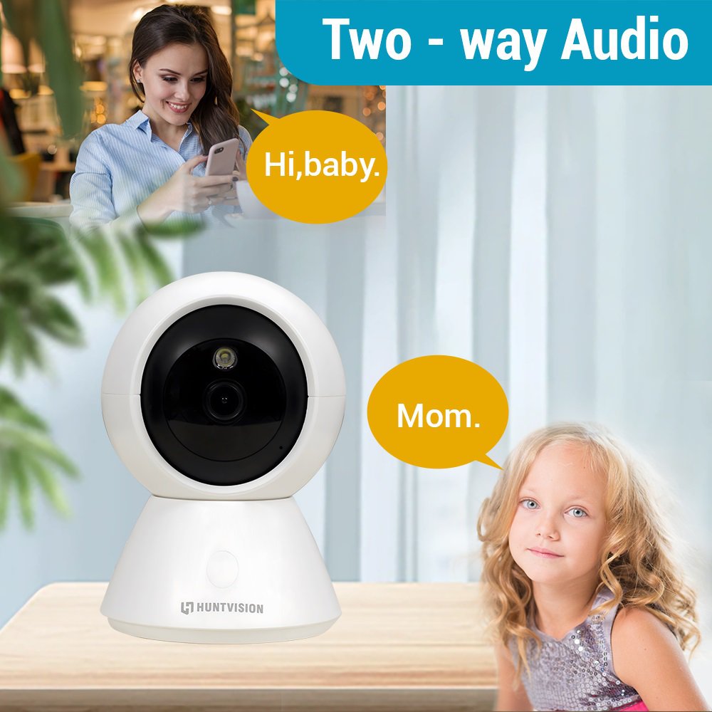 HUNTVISION E3-W 3MP Indoor WiFi PT Camera