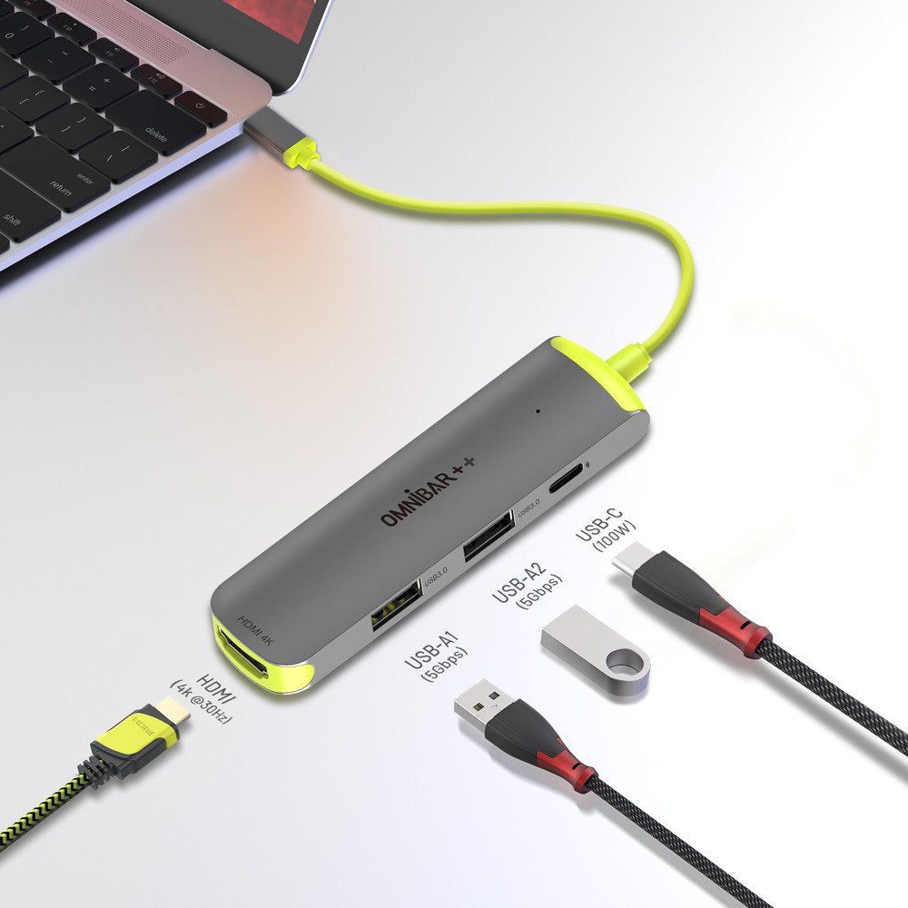 Omnibar 4-in-1 USB C Hub