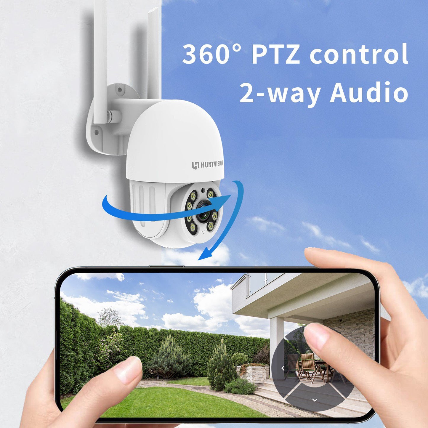 E3-E3Z 3 MP full HD intelligent camera, Smart human detection and video, All-around 24h to protect your family