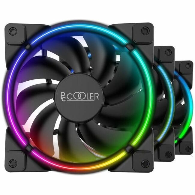 PCCOOLER CORONA 3-IN-1 FRGB KIT 120MM
