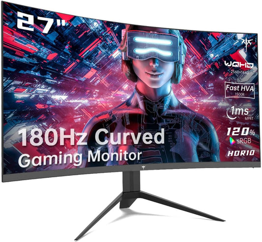 KTC H27S17 27 Inch Curved Gaming Monitor 2K 165Hz