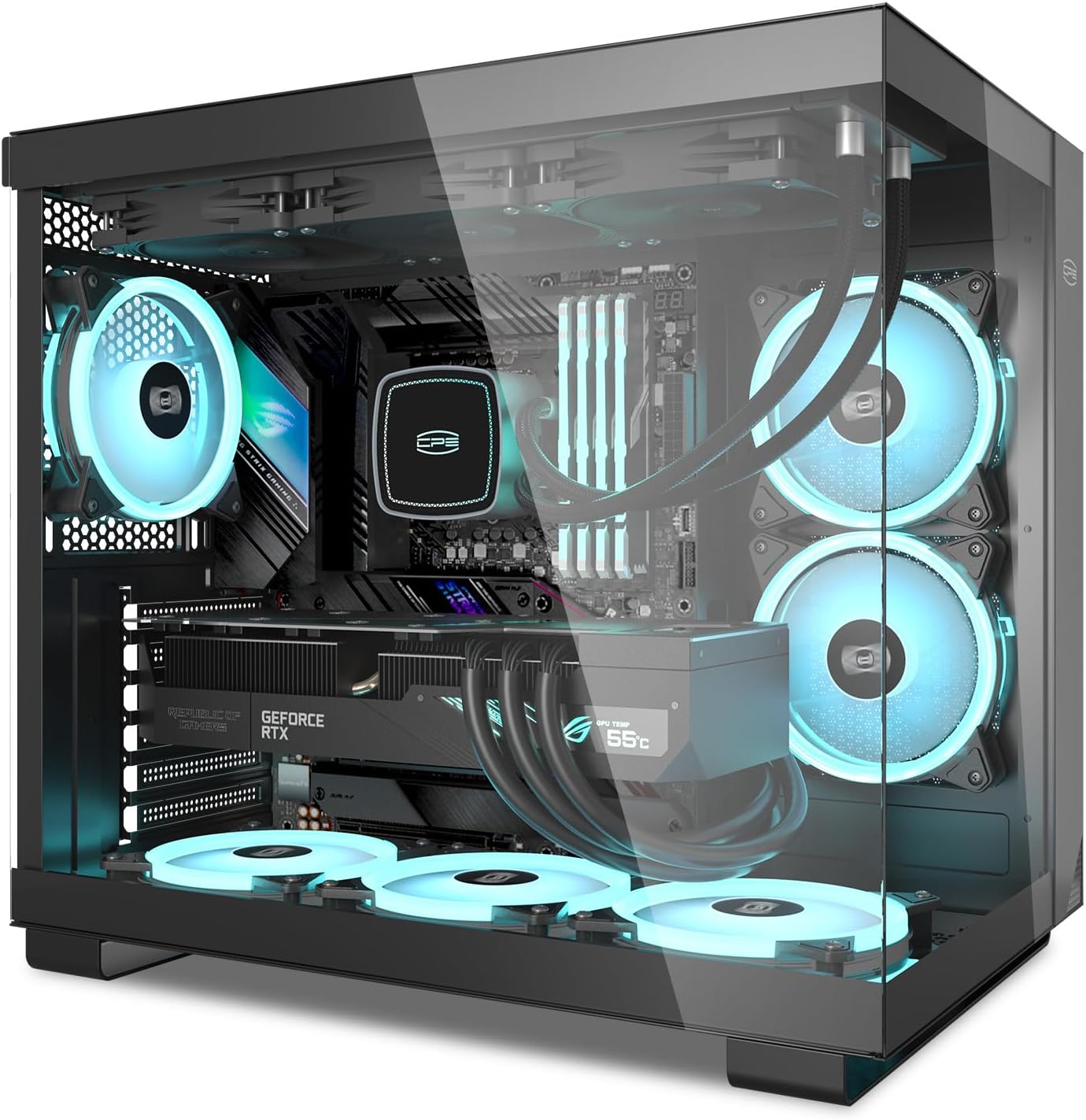 PCCOOLER C3T500 ARGB BK ATX ARGB CASE