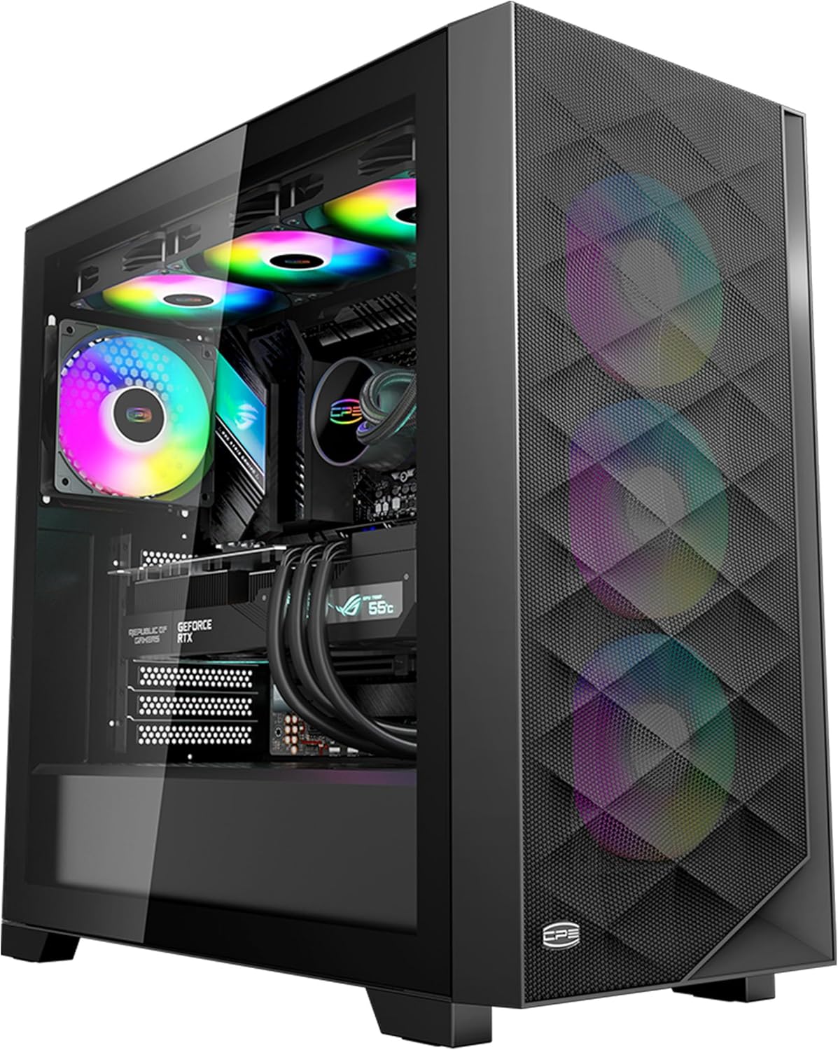 PCCOOLER C3D510 BK ATX ARGB CASE