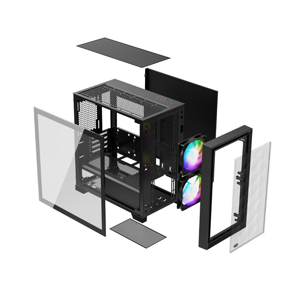 PCCOOLER C3D310 BK M-ATX CASE