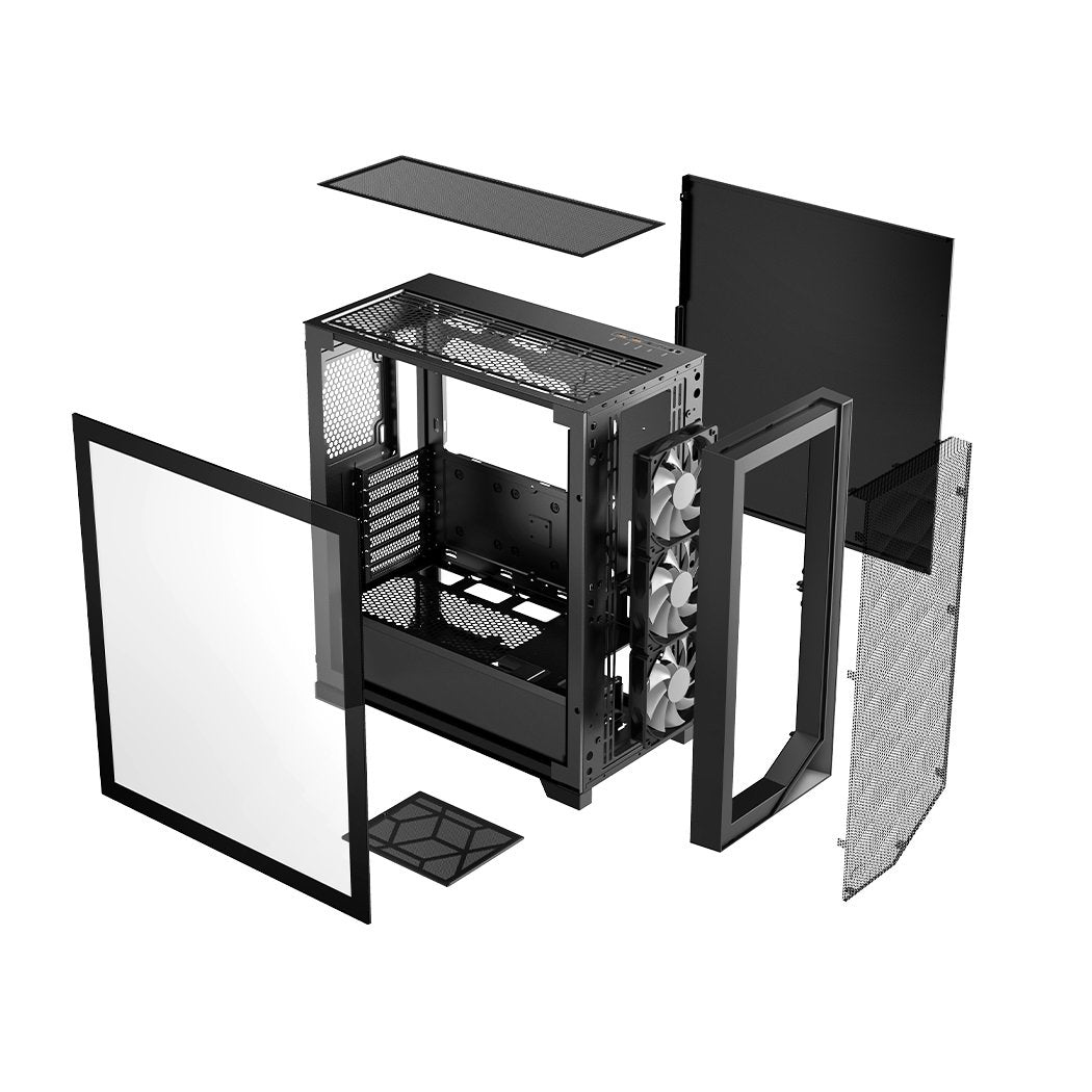 PCCOOLER C3D510 BK ATX ARGB CASE