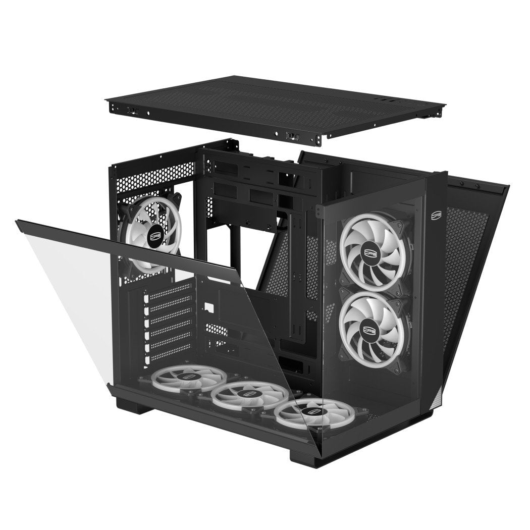 PCCOOLER C3T500 ARGB BK ATX ARGB CASE
