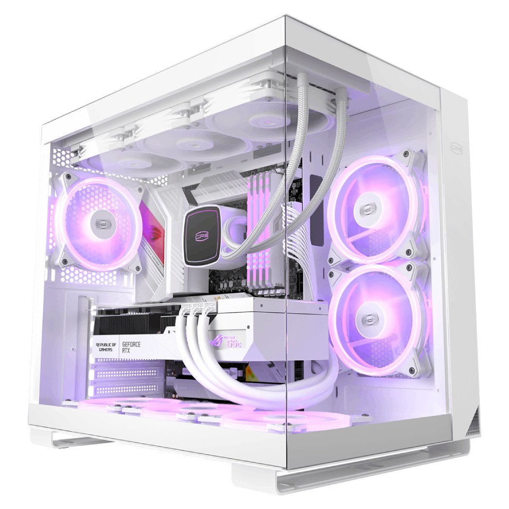 PCCOOLER C3T500 ARGB WH ATX ARGB CASE