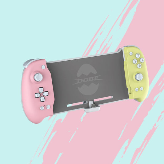 DOBE TNS-1188 PINK&YELLOW EGGSHELL CONTROLLER