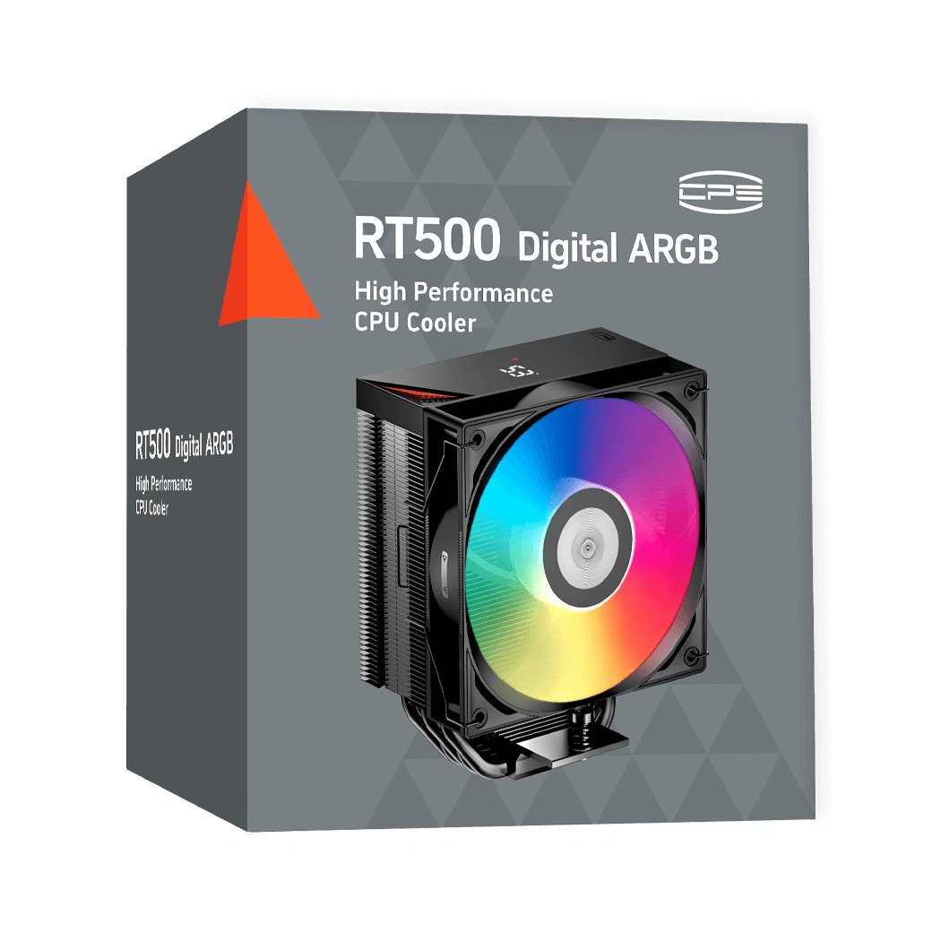 PCCOOLER RT500 Digital ARGB AIR COOLER