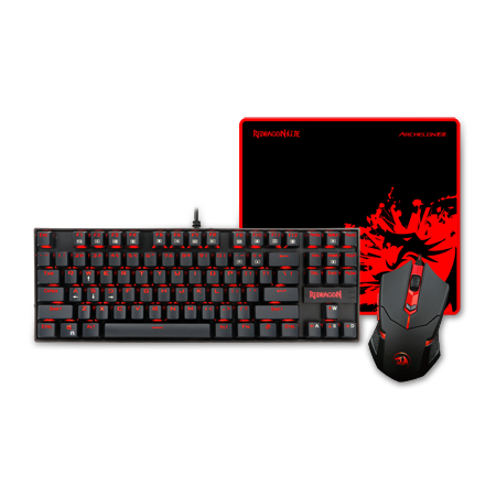Redragon  K552 Gaming Keyboard/Mouse & Mouse Pad