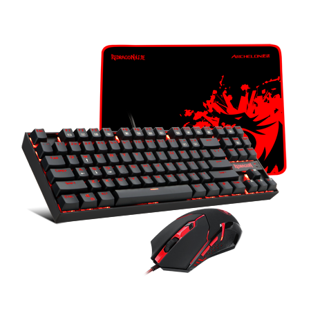 Redragon  K552 Gaming Keyboard/Mouse & Mouse Pad